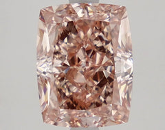 DovEggs 3.350ct Cushion F.I.Br.Pink VVS2-LAB GROWN DIAMOND-LEK61A40