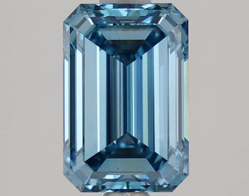 DovEggs 2.010ct Emerald F.V.Blue VS1-LAB GROWN DIAMOND-LLA88A59