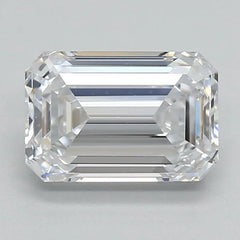 DovEggs 1.490ct Emerald D VS1-LAB GROWN DIAMOND-LRB27D3