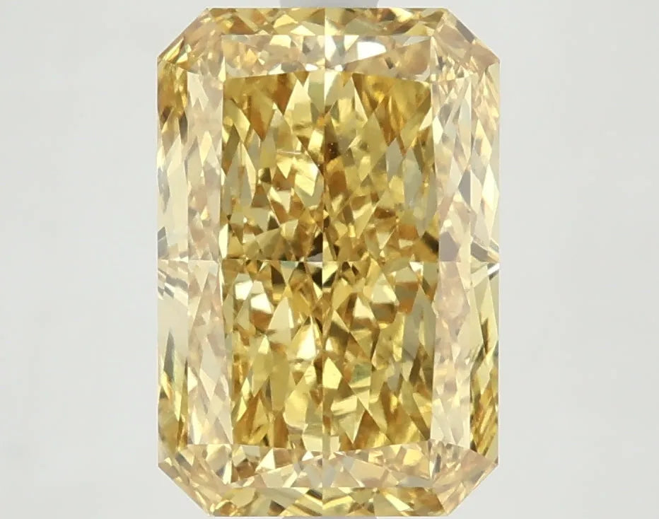 DovEggs 4.490ct Radiant F.V.Yellow VS2-LAB GROWN DIAMOND-LKJ12A26