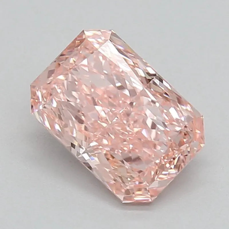 DovEggs 0.930ct Radiant F.V.Pink VS1-LAB GROWN DIAMOND-LFE85A159