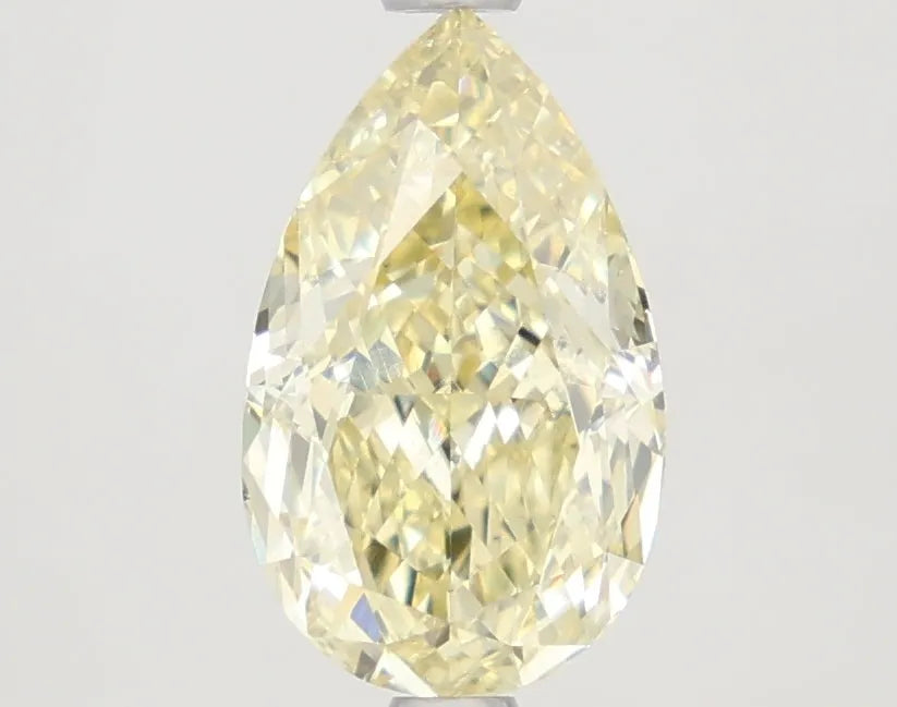 DovEggs 1.900ct Pear F.Yellow VS2-LAB GROWN DIAMOND-LKJ06A18