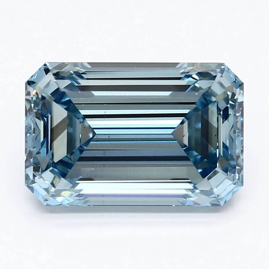 DovEggs 5.000ct Emerald F.I.Blue VS2-LAB GROWN DIAMOND-LHG30AJ1