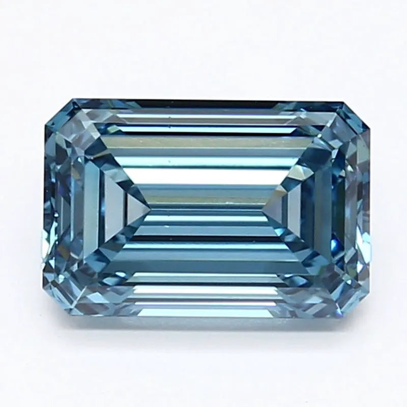 DovEggs 1.600ct Emerald F.V.Blue VS1-LAB GROWN DIAMOND-LGS301838