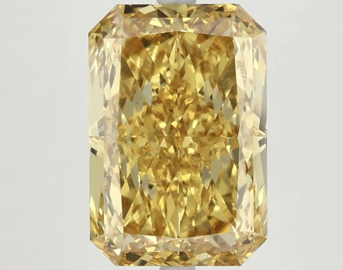 DovEggs 7.390ct Radiant F.V.Yellow VS2-LAB GROWN DIAMOND-LKJ12A6