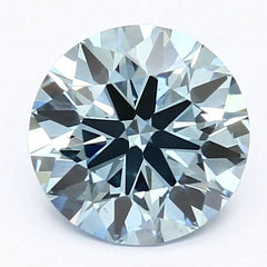DovEggs 2.020ct Round F.V.Blue VS2-LAB GROWN DIAMOND-LET94F3