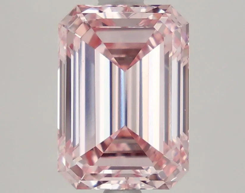 DovEggs 3.040ct Emerald F.I.Pink VVS2-LAB GROWN DIAMOND-LEG19A12