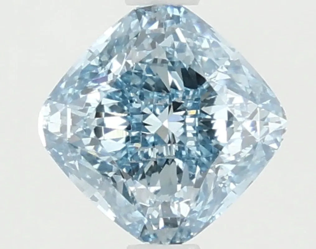 DovEggs 1.300ct Cushion F.V.Blue SI1-LAB GROWN DIAMOND-LRF161A15