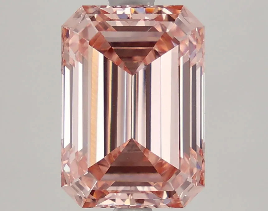 DovEggs 3.610ct Emerald F.I.Pink VVS2-LAB GROWN DIAMOND-LHC28A17