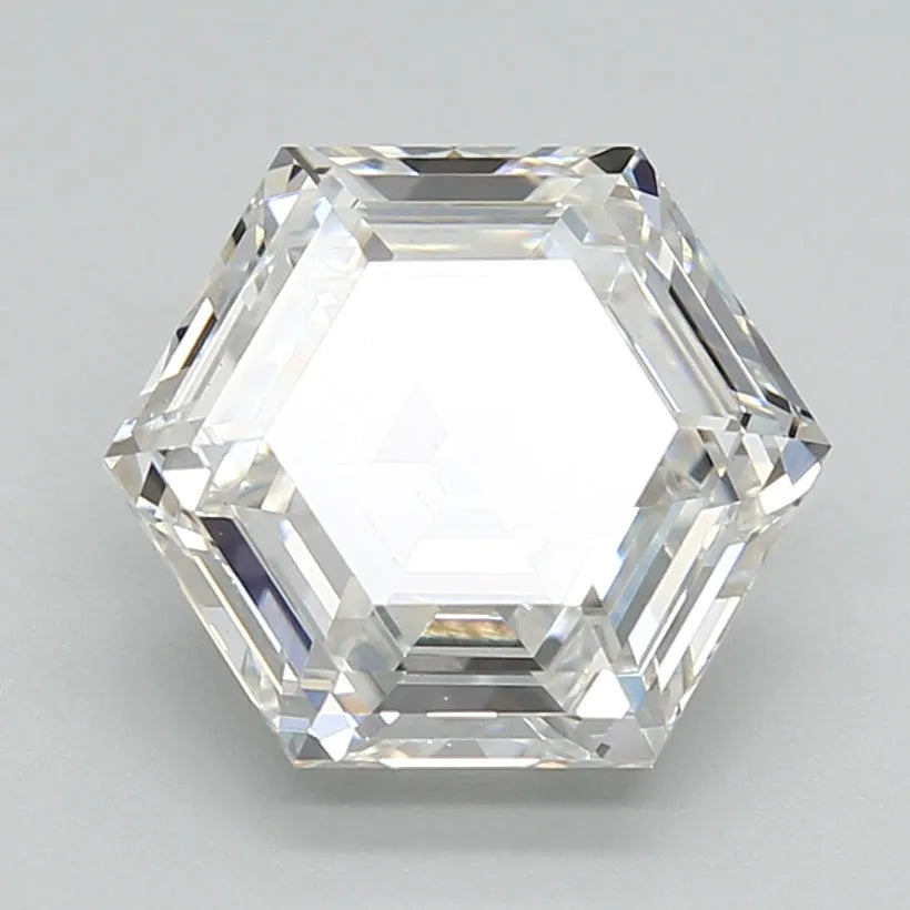 DovEggs 3.000ct Hexagon F VS1-LAB GROWN DIAMOND-LFE102B16