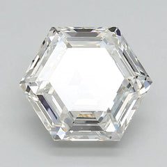 DovEggs 3.000ct Hexagon F VS1-LAB GROWN DIAMOND-LFE102B16