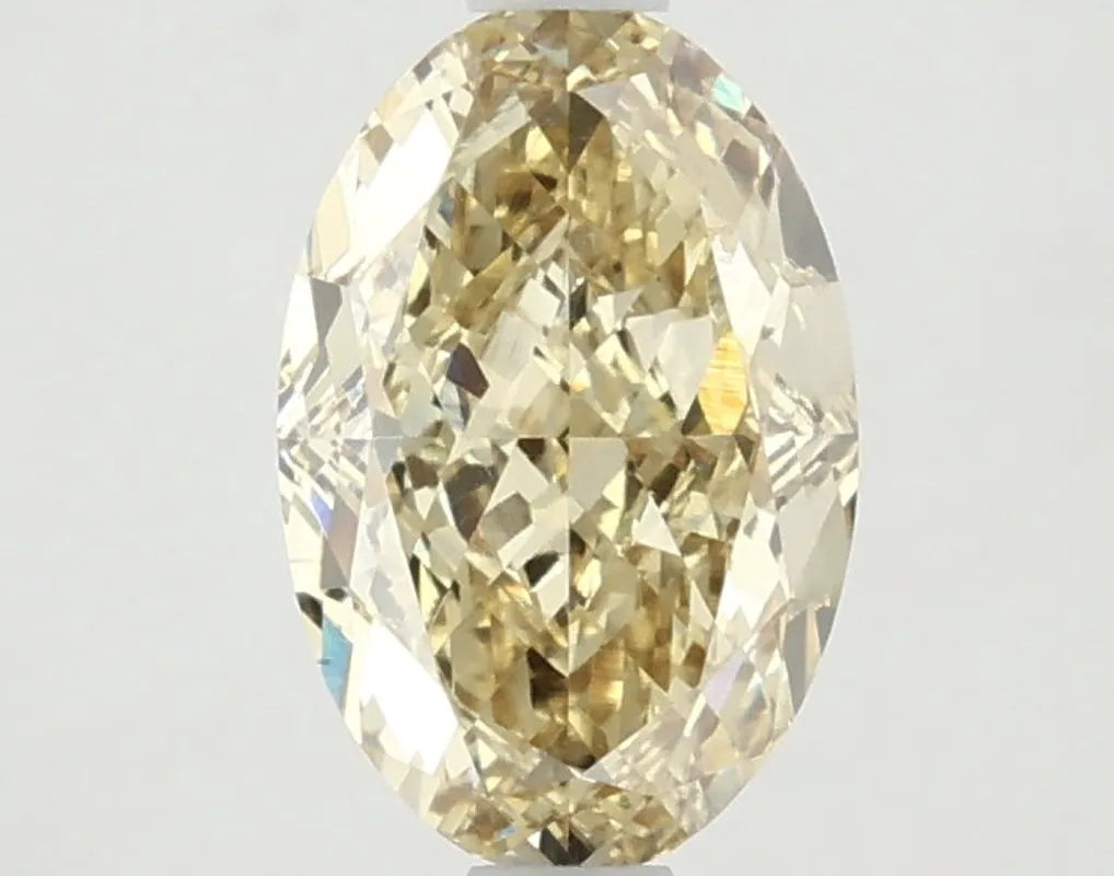 DovEggs 1.950ct Oval F.V.Yellow VS1-LAB GROWN DIAMOND-LKF03A138