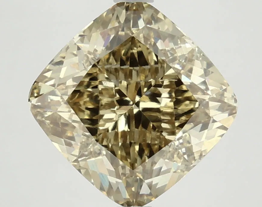 DovEggs 5.400ct Cushion F.V.Yellow VS1-LAB GROWN DIAMOND-LKJ05A7