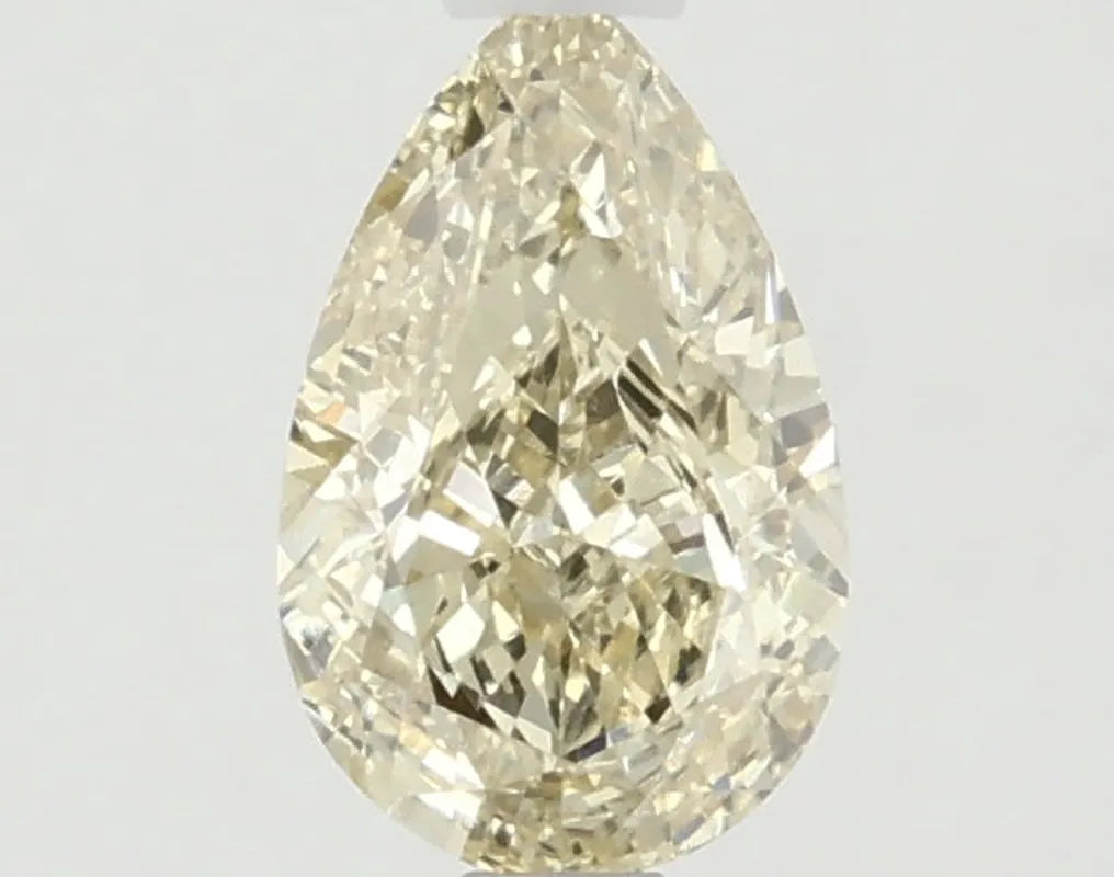 DovEggs 1.090ct Pear F.I.Yellow VVS2-LAB GROWN DIAMOND-LKJ08A51
