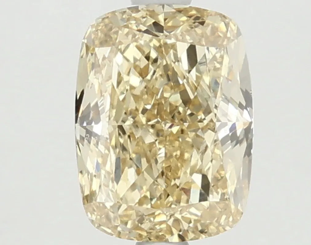 DovEggs 2.110ct Cushion F.I.Yellow VS2-LAB GROWN DIAMOND-LKJ05A12