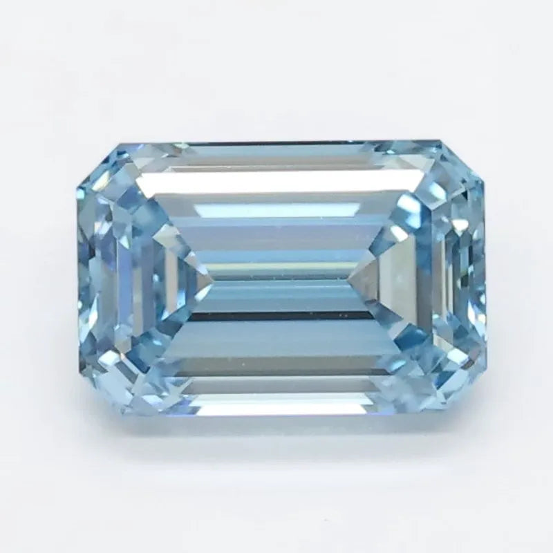 DovEggs 1.020ct Emerald Blue VS1-LAB GROWN DIAMOND-LGS410474
