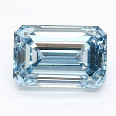DovEggs 1.110ct Emerald F.I.Blue VS2-LAB GROWN DIAMOND-LET105C14