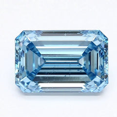 DovEggs 2.030ct Emerald F.V.Blue VS2-LAB GROWN DIAMOND-LHG36D1