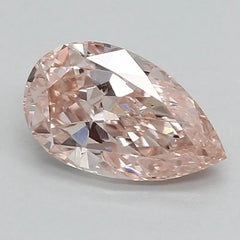 DovEggs 0.990ct Pear F.V.Pink VS1-LAB GROWN DIAMOND-LEFF01A291