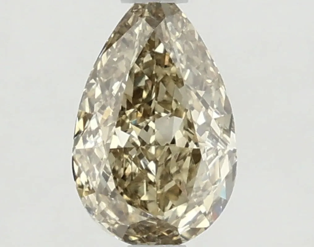 DovEggs 1.000ct Pear F.V.Yellow VS2-LAB GROWN DIAMOND-LKJ10A107