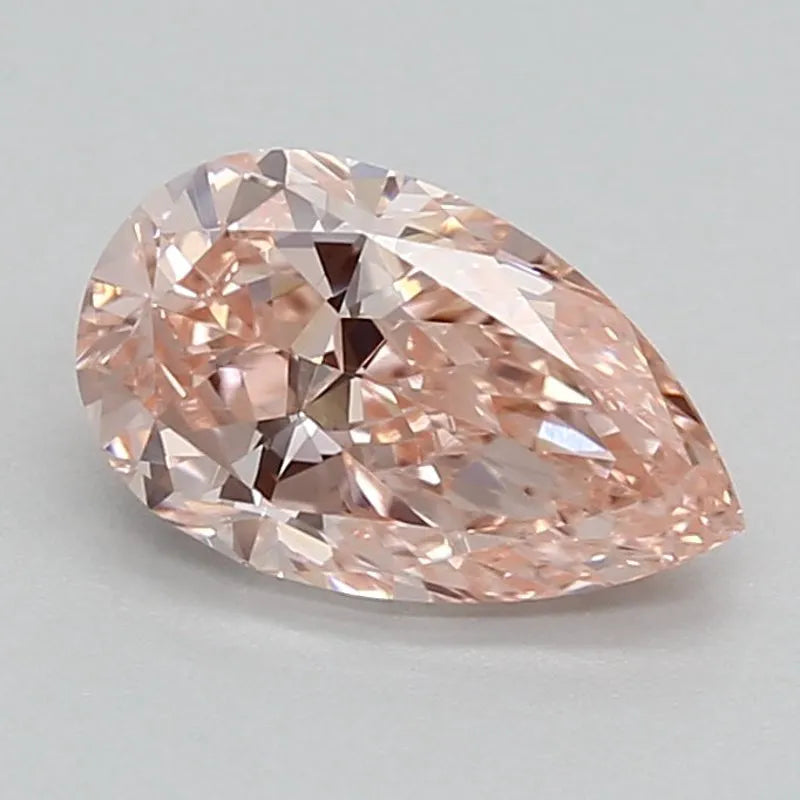 DovEggs 0.890ct Pear F.V.Pink VS1-LAB GROWN DIAMOND-LHD50A33