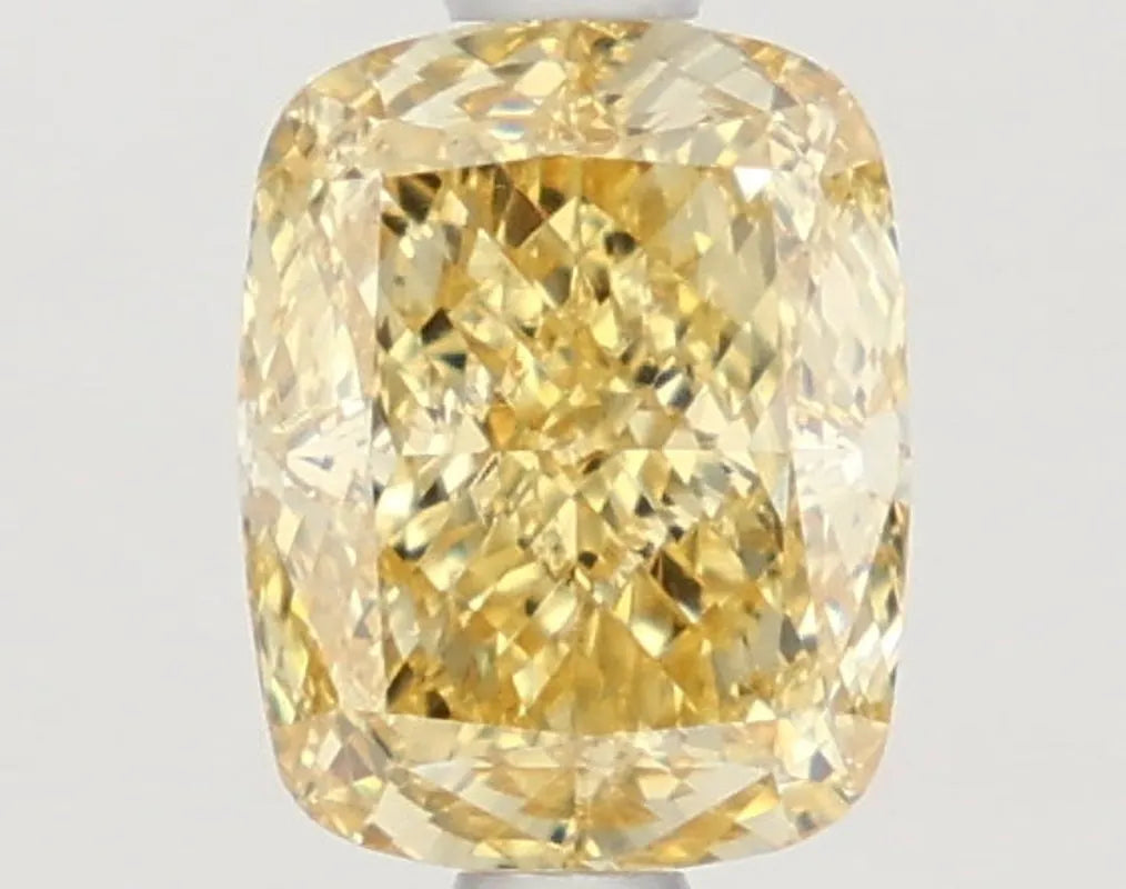 DovEggs 1.120ct Cushion F.I.Yellow VS2-LAB GROWN DIAMOND-LKF05A114