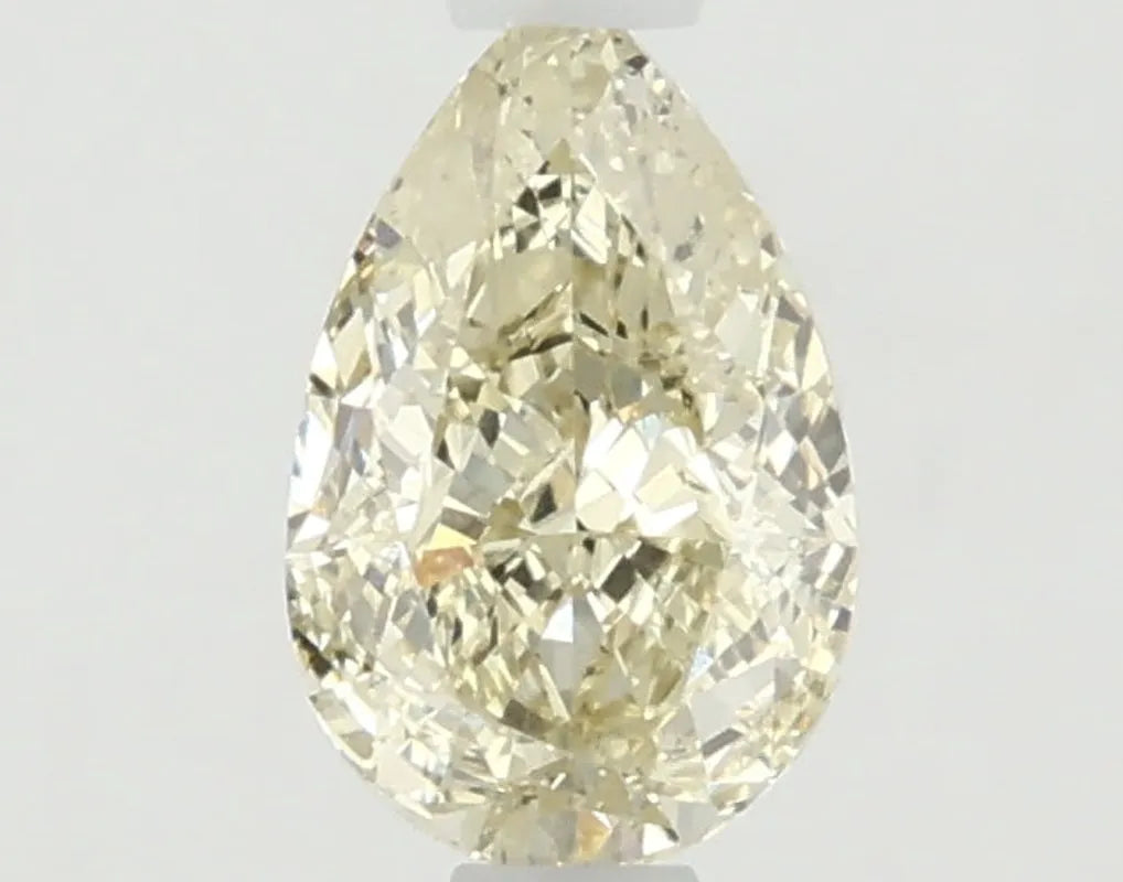 DovEggs 1.030ct Pear F.Yellow SI1-LAB GROWN DIAMOND-LKJ13A88