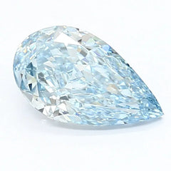 DovEggs 1.470ct Pear F.V.Blue VS2-LAB GROWN DIAMOND-LET125H1