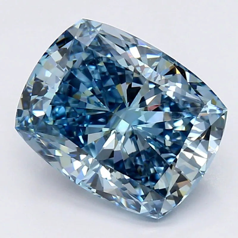 DovEggs 1.870ct Cushion F.V.Blue VVS2-LAB GROWN DIAMOND-LSD03A20