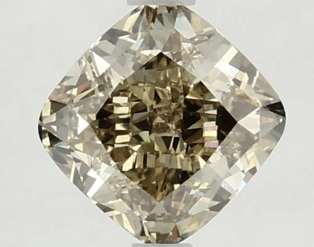 DovEggs 1.780ct Cushion F.V.Yellow VS1-LAB GROWN DIAMOND-LKJ11A76