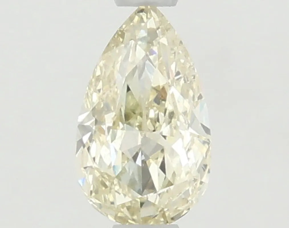 DovEggs 0.770ct Pear F.V.Yellow VS1-LAB GROWN DIAMOND-LKF05A78