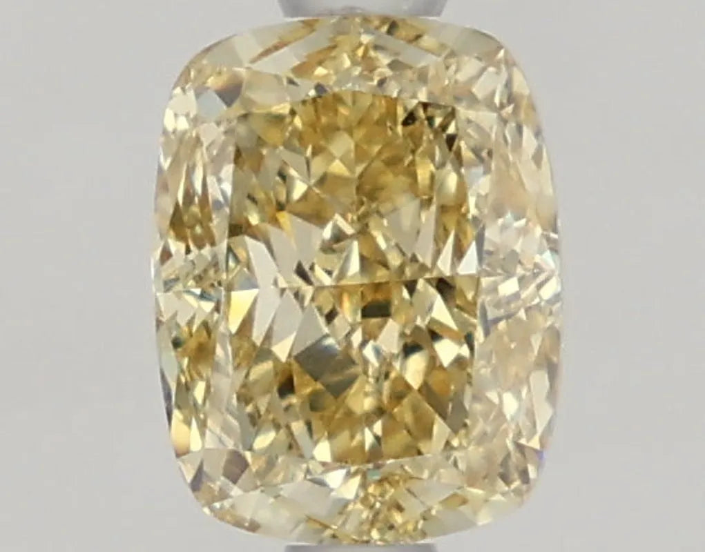 DovEggs 1.020ct Cushion F.I.Yellow VVS1-LAB GROWN DIAMOND-LKJ11A90