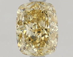 DovEggs 1.020ct Cushion F.I.Yellow VVS1-LAB GROWN DIAMOND-LKJ11A90