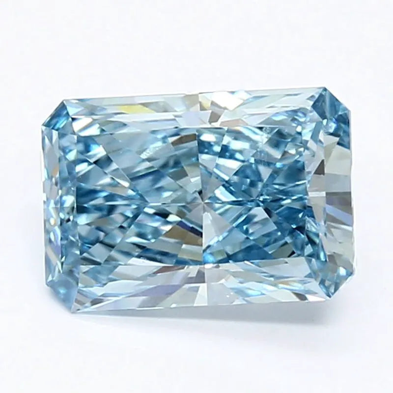 DovEggs 1.700ct Radiant F.V.Blue VS1-LAB GROWN DIAMOND-LET99L3