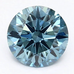 DovEggs 1.520ct Round F.V.Blue SI1-LAB GROWN DIAMOND-LLA34H14