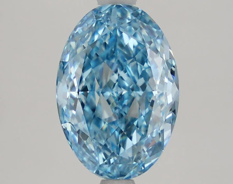 DovEggs 2.670ct Oval F.V.Blue VS1-LAB GROWN DIAMOND-LHD37A8