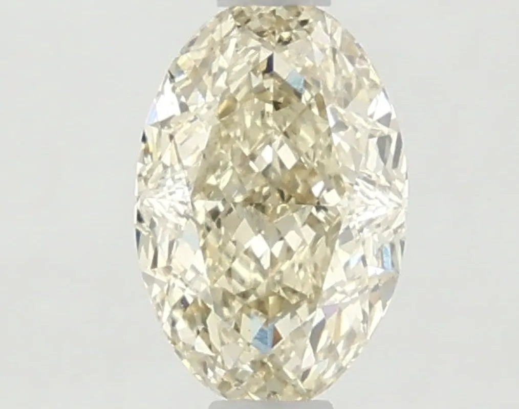 DovEggs 0.980ct Oval F.V.Yellow VS2-LAB GROWN DIAMOND-LKF03A96