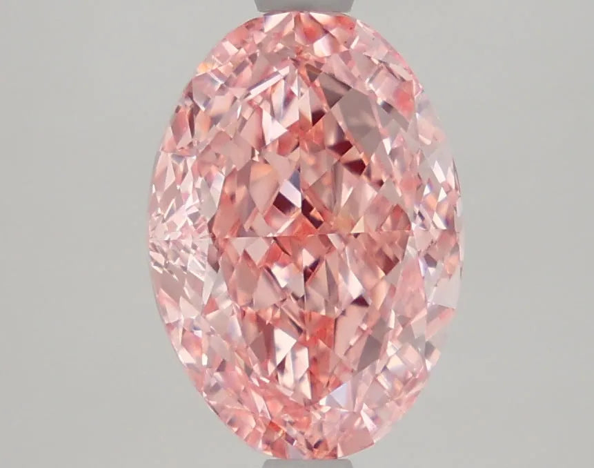 DovEggs 2.440ct Oval F.V.Pink VS1-LAB GROWN DIAMOND-LFE72A40
