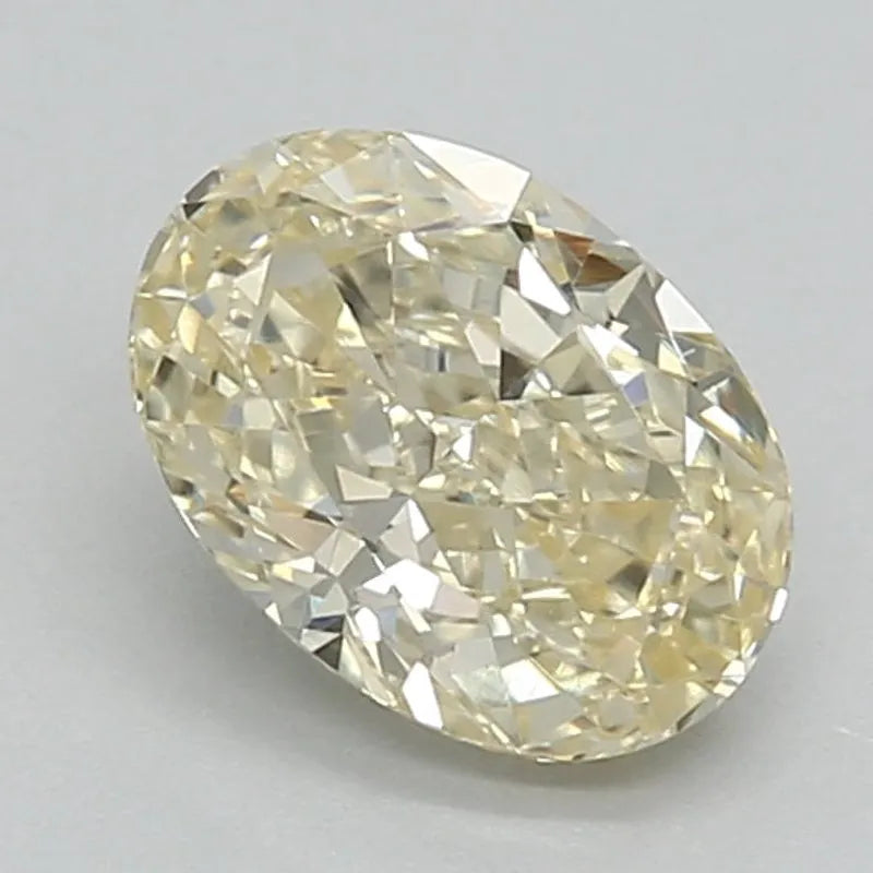 DovEggs 0.800ct Oval F.V.Yellow VS1-LAB GROWN DIAMOND-LKF01A5