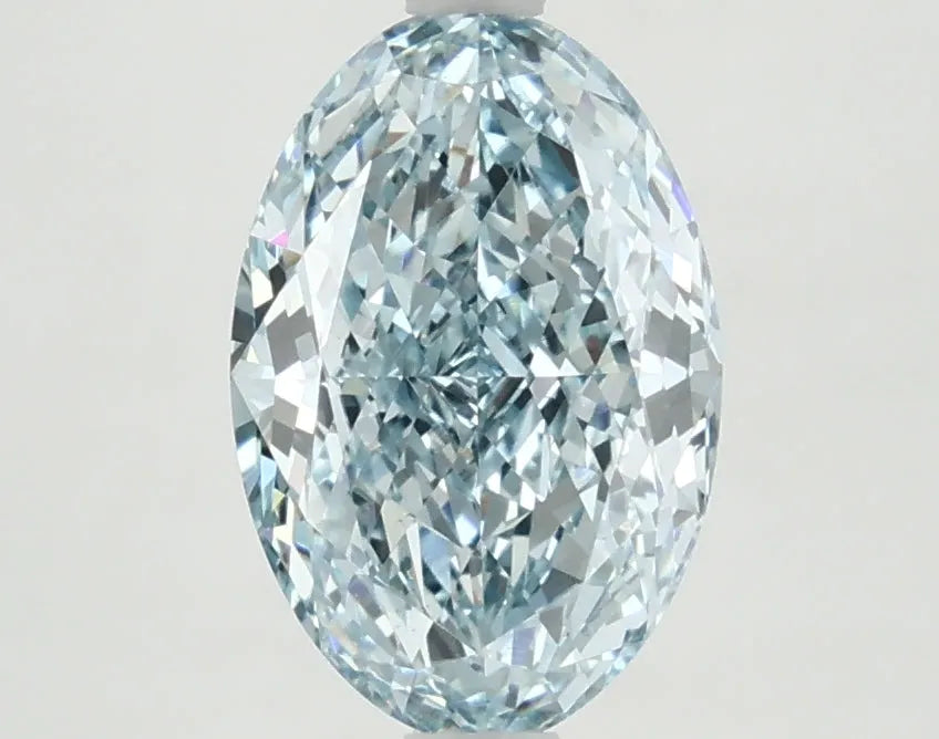 DovEggs 2.140ct Oval F.V.Blue VS1-LAB GROWN DIAMOND-LFE100A54