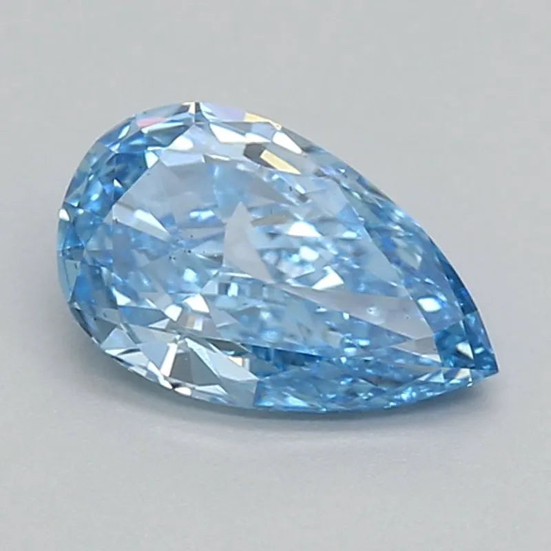 DovEggs 0.590ct Pear F.V.Blue VS2-LAB GROWN DIAMOND-LLT15A40