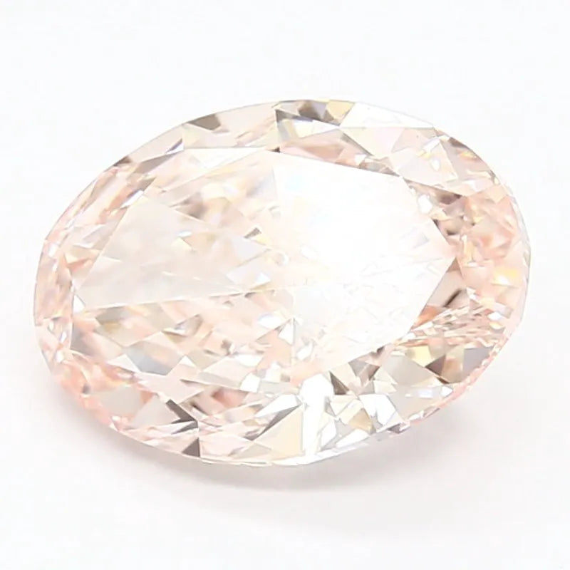 DovEggs 3.530ct Oval F.I.Pink VVS2-LAB GROWN DIAMOND-LEL25AA1