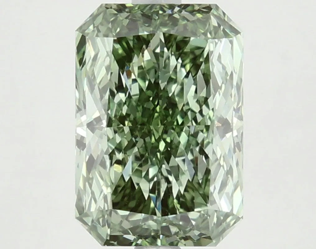 DovEggs 2.440ct Radiant F.V.Green VS1-LAB GROWN DIAMOND-LFE86A150
