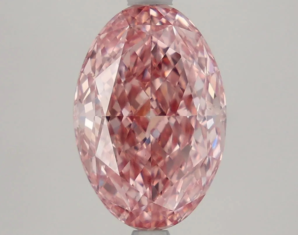 DovEggs 3.700ct Oval F.V.Pink VS2-LAB GROWN DIAMOND-LEF74A3