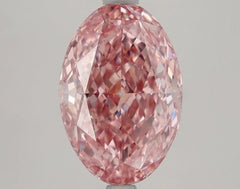 DovEggs 3.700ct Oval F.V.Pink VS2-LAB GROWN DIAMOND-LEF74A3