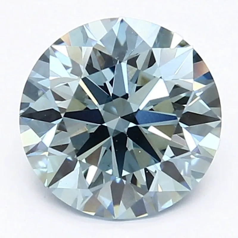 DovEggs 1.680ct Round F.V.Blue VS1-LAB GROWN DIAMOND-LHG33E3