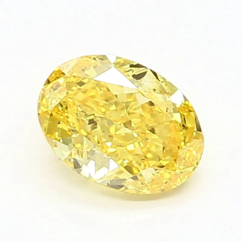 DovEggs 1.030ct Oval F.V.Yellow VS1-LAB GROWN DIAMOND-LSF01B10