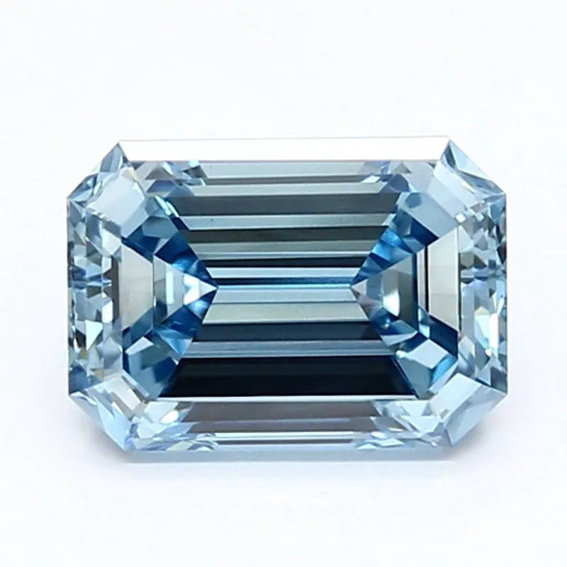 DovEggs 1.810ct Emerald F.V.Blue VS2-LAB GROWN DIAMOND-LEC18H207