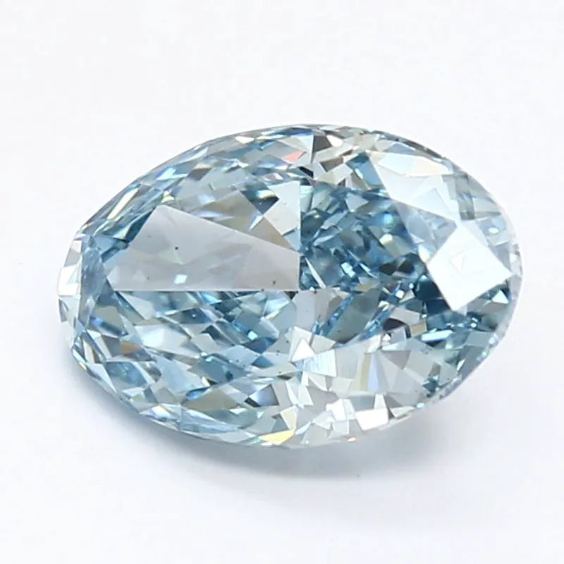 DovEggs 1.950ct Oval F.V.Blue VS2-LAB GROWN DIAMOND-LHH02C10