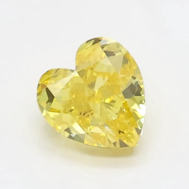 DovEggs 0.710ct Heart F.V.Yellow VVS2-LAB GROWN DIAMOND-LGS410426